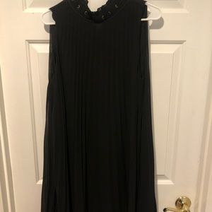 Max Studio high necked, pleated dress